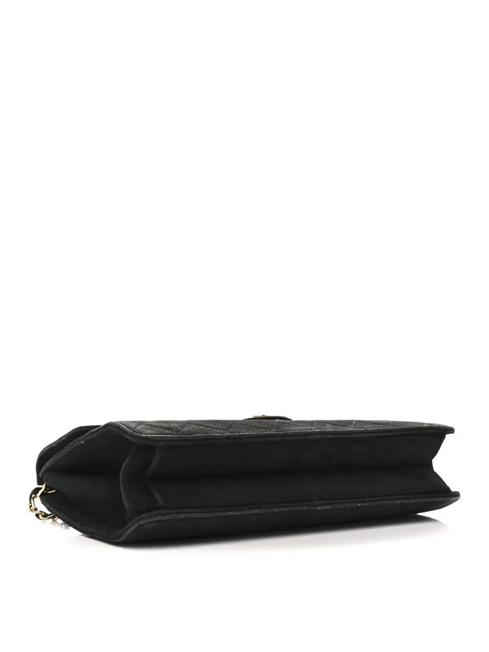Chanel Suede Quilted Medium Single Flap #295679C22B